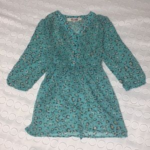 Emmelee Flowy Tie Waisted Top, Size S, EUC